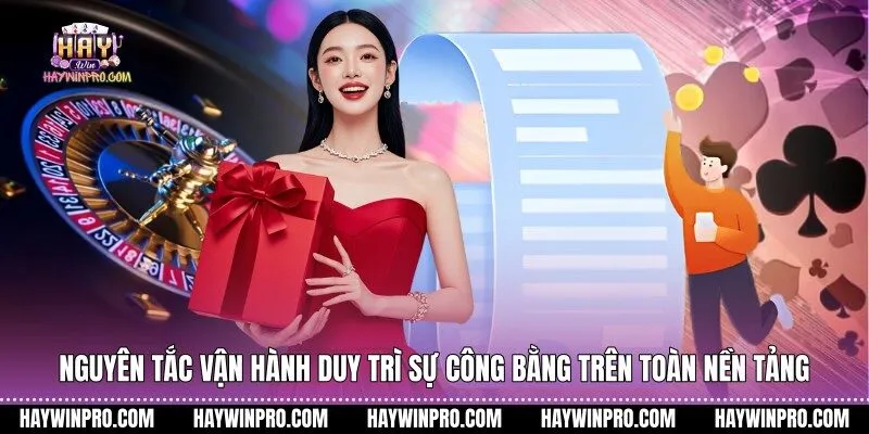Nguyên tắc vận hành duy trì sự công bằng trên toàn nền tảng