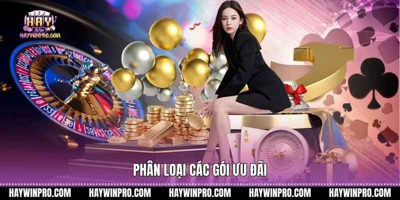 Phân loại các gói ưu đãi